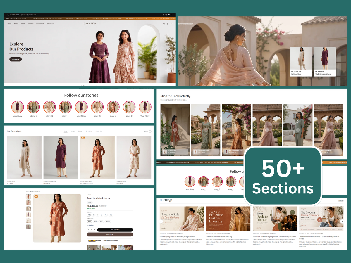 Ecomcrest — A Modern, Conversion-Focused Shopify 2.0 Theme