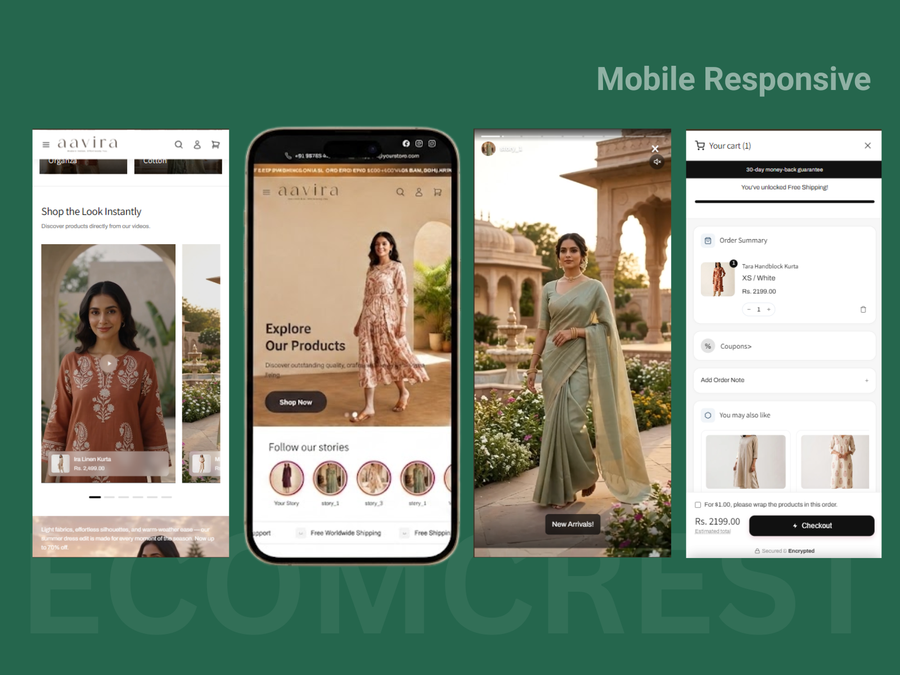 Mobile first layout