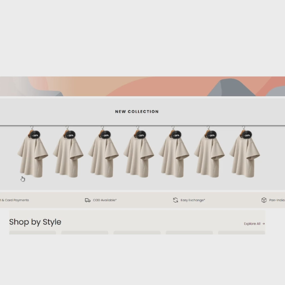 Clothing Rack Shopify Section